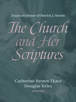 cover image of The Church and Her Scriptures